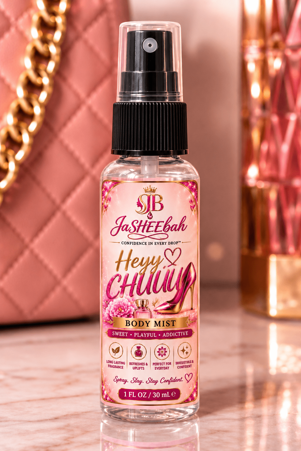 Heyy CHUUU Body Mist 💕✨ 1 oz - JaSHEEbah Essentials