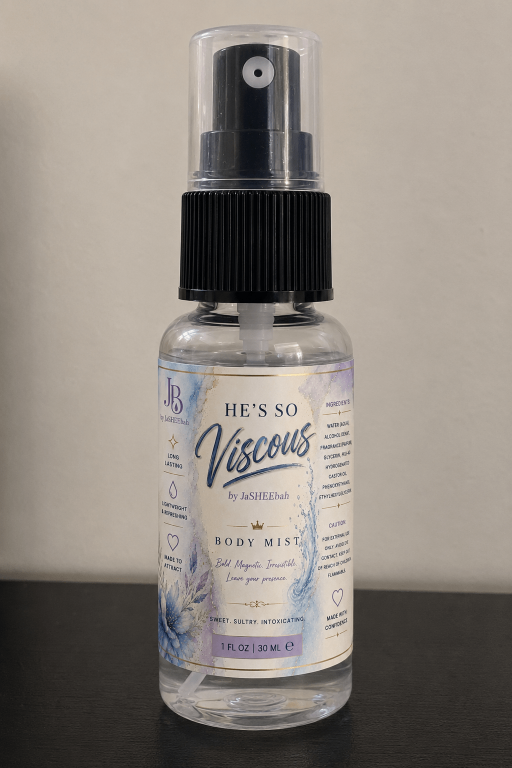He’s So Viscous Body Mist — 1 oz - JaSHEEbah Essentials