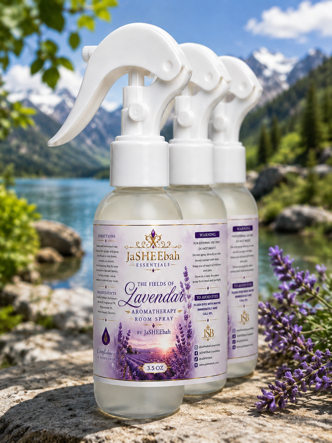 Fields of Lavender Room Spray — 3.5 oz