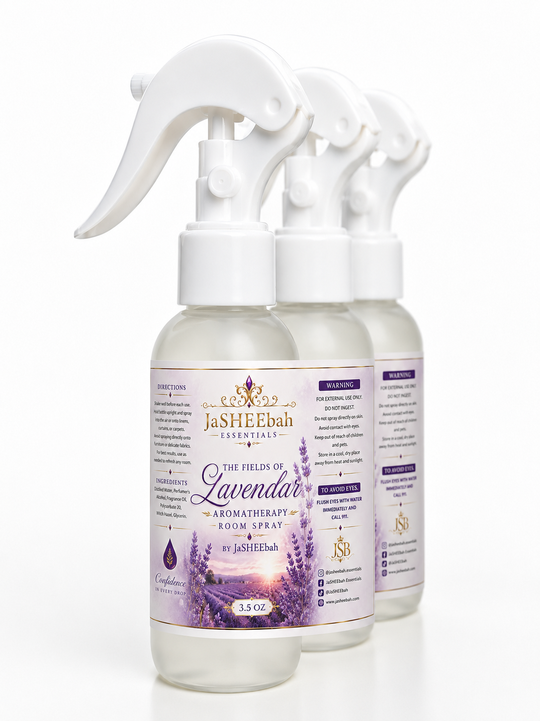 Fields of Lavender Room Spray — 3.5 oz