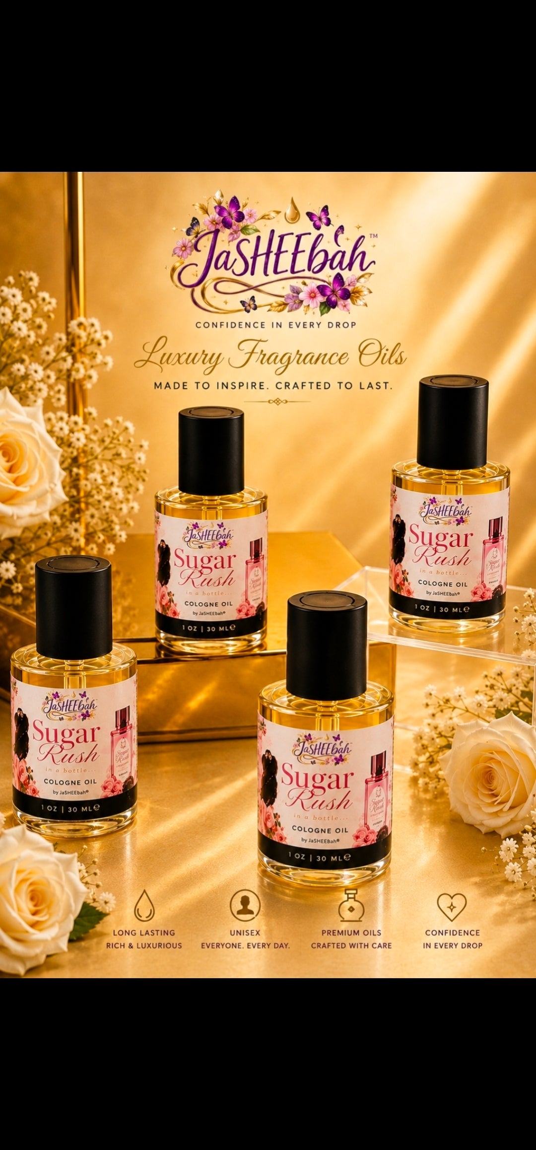 Sugar Rush Perfume Oil – 1 oz