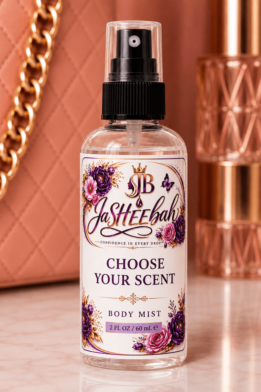 JaSHEEbah On-the-Go or After Shower Mist - JaSHEEbah Essentials